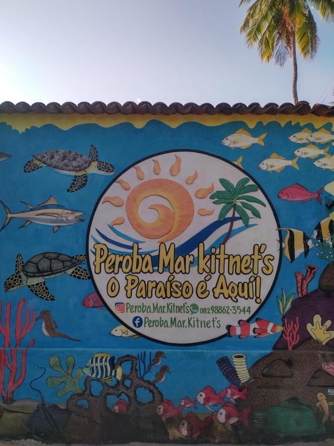 Peroba Mar Kitnets Hotel Maragogi Bagian luar foto